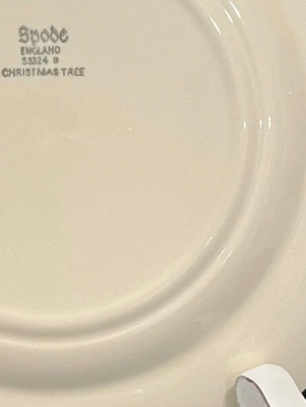 Mint Vintage Pre-1980 Spode Christmas Tree 6.5